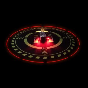 Landing Pad for Drones and quadrocopters w/ LED Light (70cm/27.6inch)